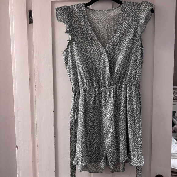 Green Romper - Picture 1 of 6